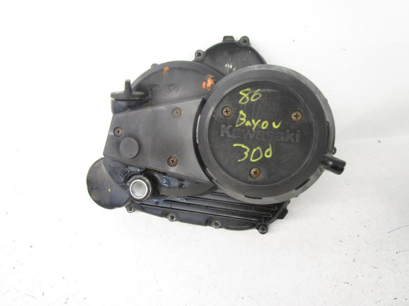 88 Kawasaki KLF 300 Bayou Clutch Cover 14032-1433 1986-1991